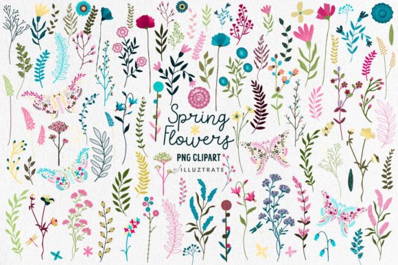 Download Spring Flowers PNG Clipart | Wild Flower - Spring flowers png Collection