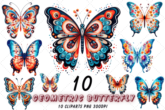Download Watercolor Butterfly Clipart Bundle - Watercolor butterfly clipart Collection
