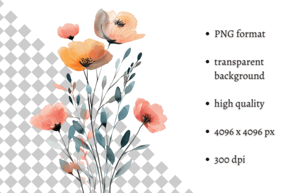 Download Watercolor Spring Flowers PNG Clipart - Spring flowers png Collection
