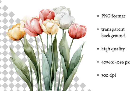 Download Watercolor Spring Flowers PNG Clipart - Spring flowers png Collection